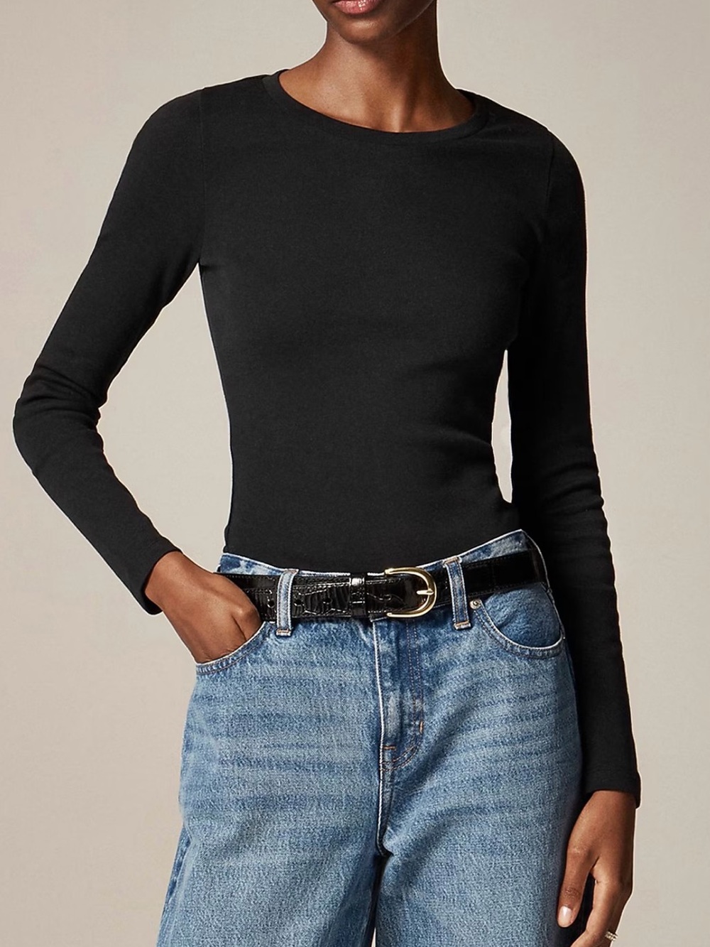 J Crew Perfect Fit Long Sleeve Tee